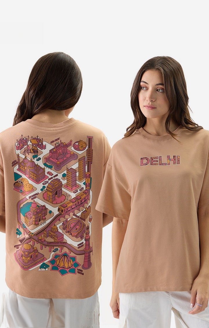 The Souled Store | Women's TSS Originals: Delhi Women's Oversized T-Shirt