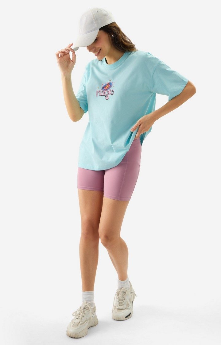Women's Disney Fire, Magic, Desire  Oversized T-Shirt