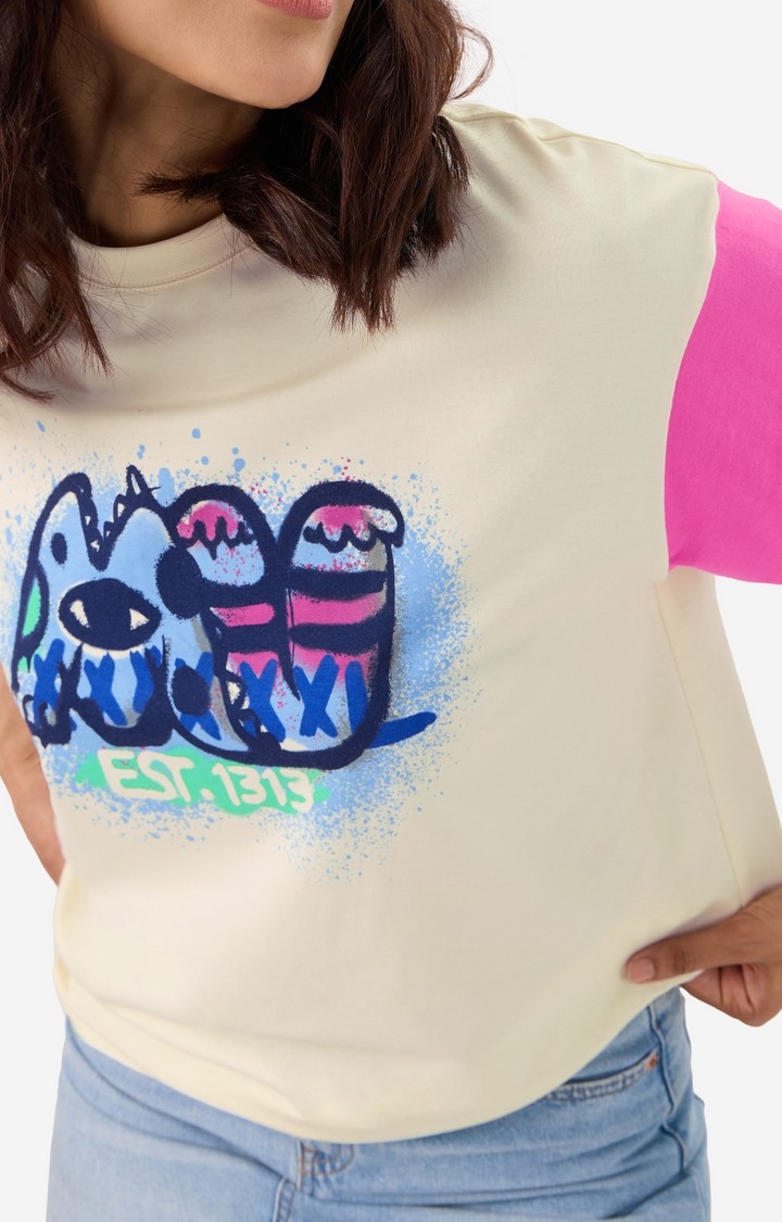 Women's Disney: Pixar Monsters Women's Oversized T-Shirt