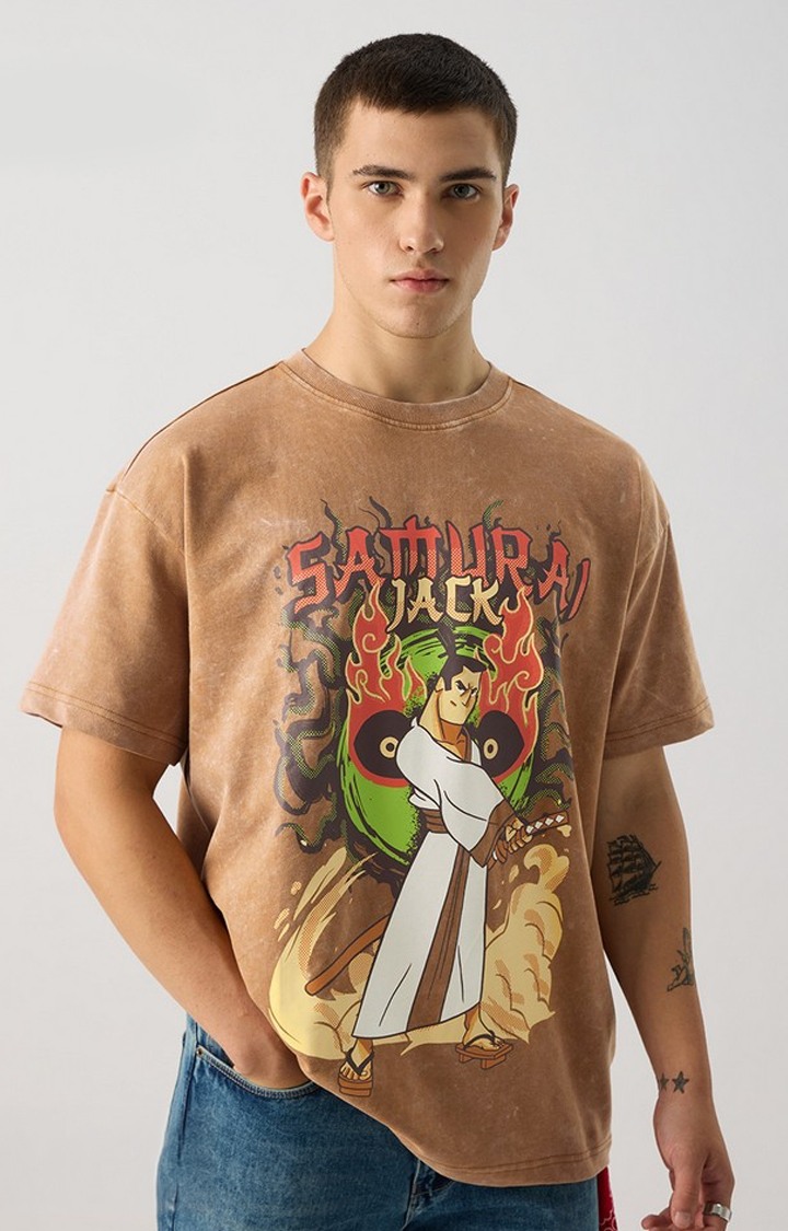 Men's Samurai Jack Blade Oversized T-Shirts