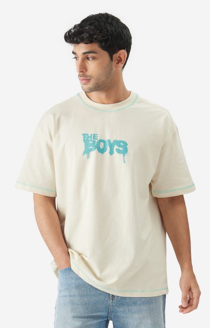 Men's The Boys Doodle Oversized T-Shirts