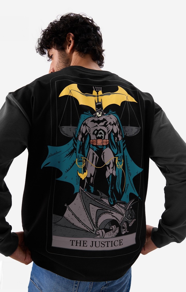 Men's Tarot: Batman Oversized Full Sleeve T-Shirt