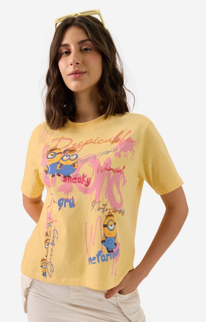 The Souled Store | Women's Minions: Notorious Women's T-Shirt