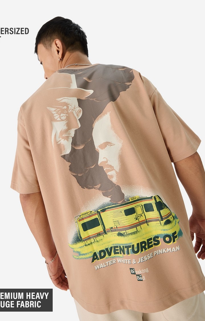 Men's Breaking Bad: Walter & Jesse Oversized T-Shirt