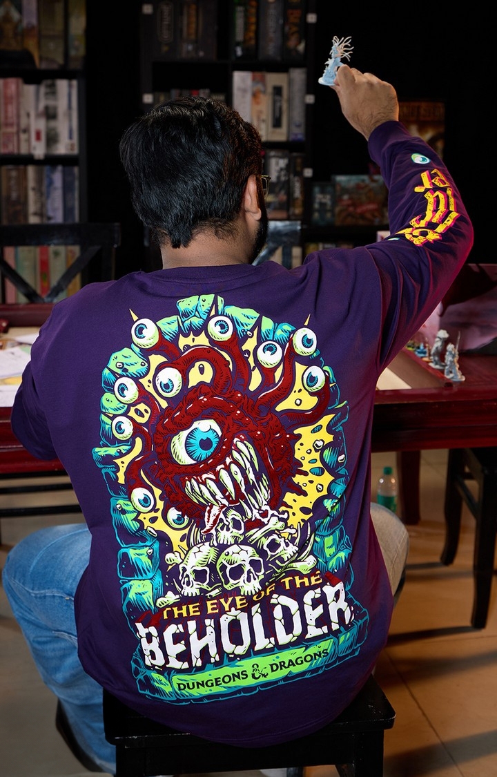 The Souled Store | Men's Dungeons & Dragons: Behold Oversized Full Sleeve T-Shirt
