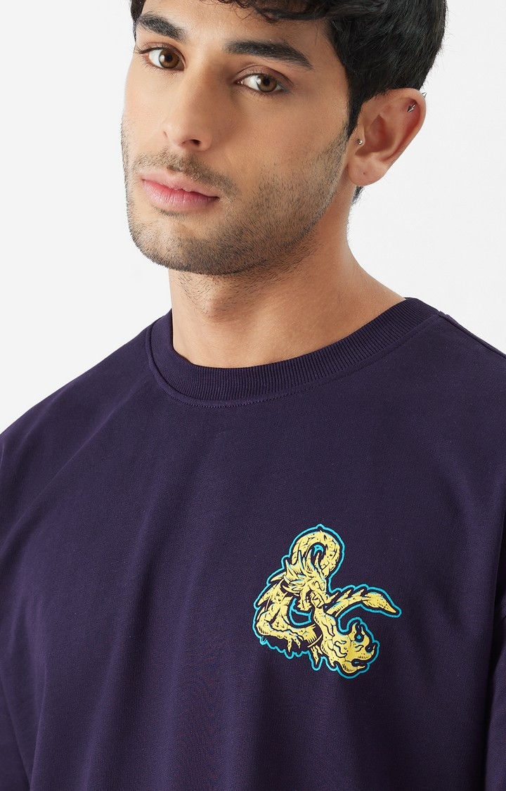 Men's Dungeons & Dragons: Behold Oversized Full Sleeve T-Shirt