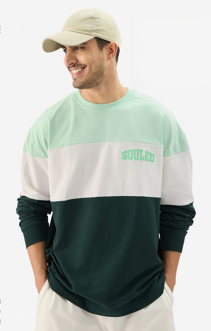 The Souled Store | Men's Jasper Oversized Full Sleeve T-Shirts