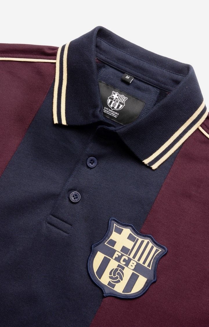 Men's FCB: Love of Football Men's Rugby Polo T-Shirt