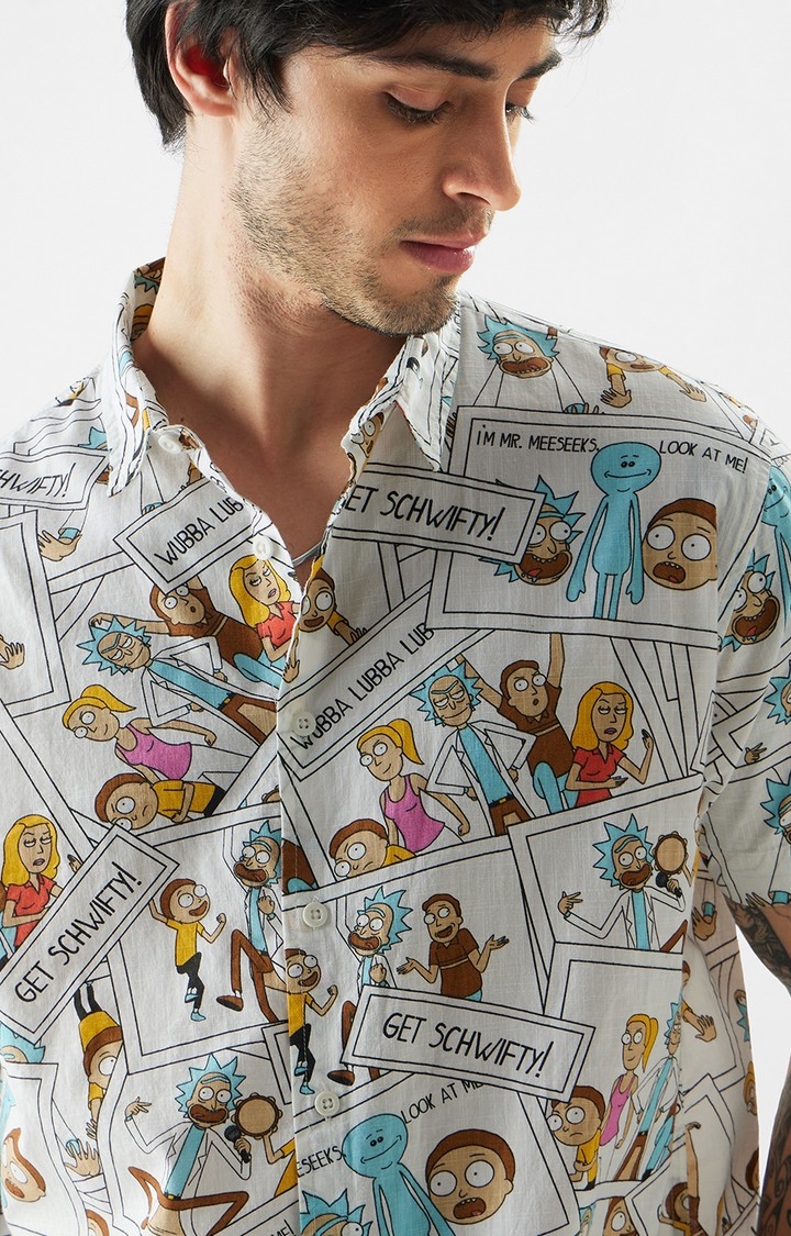 Men's Rick & Morty: Get Schwifty Summer Shirts