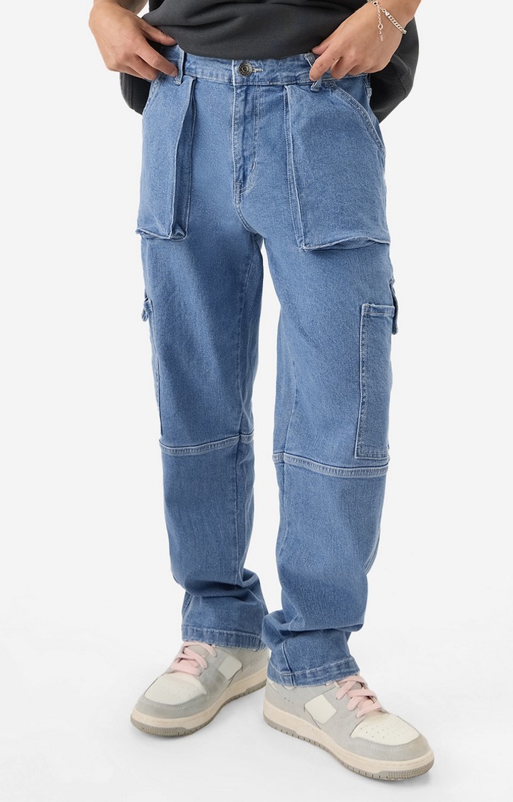 Men's Solids Spectrum Cargo Pants