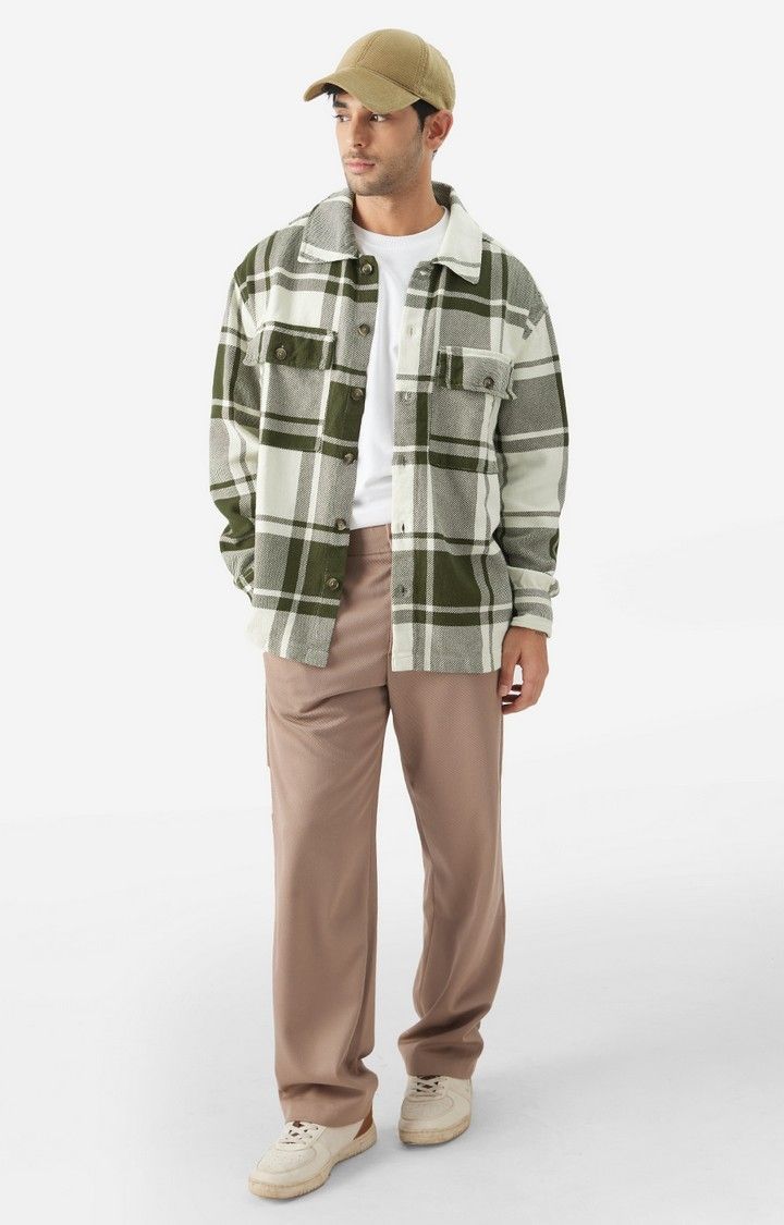 Men's TSS Plaids: Olive Drift Men's Shackets