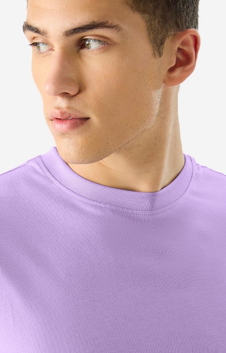 Men's Solids: Deep Lavender T-Shirt
