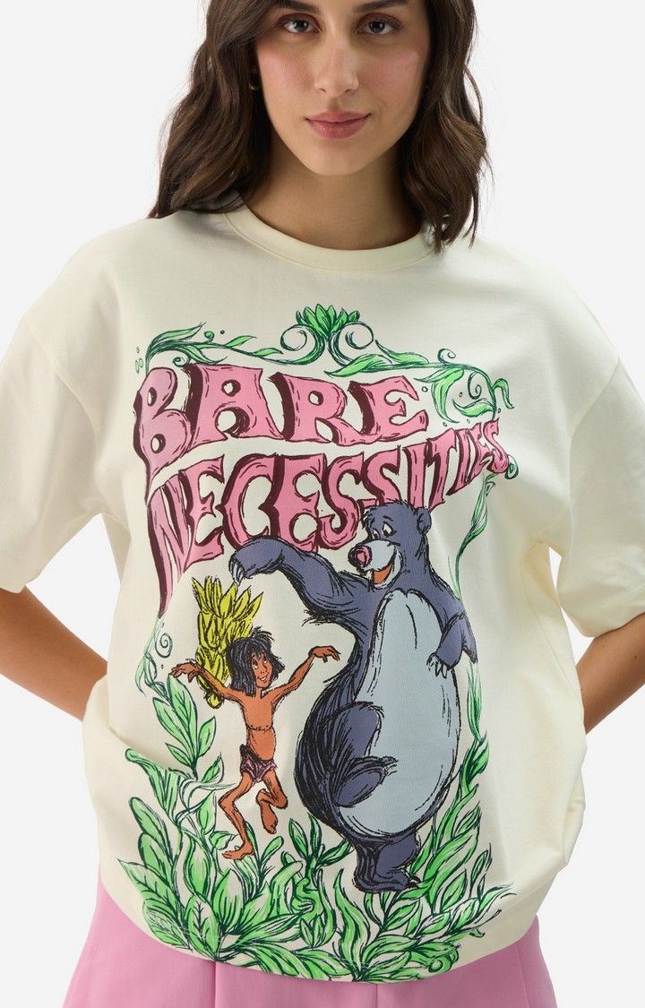 Women's Disney: Bare Necessities Women's Oversized T-Shirt