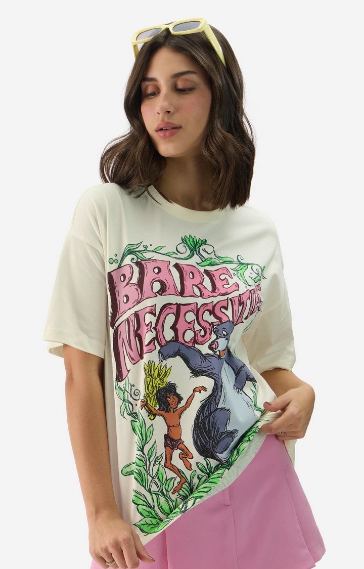 Women's Disney: Bare Necessities Women's Oversized T-Shirt