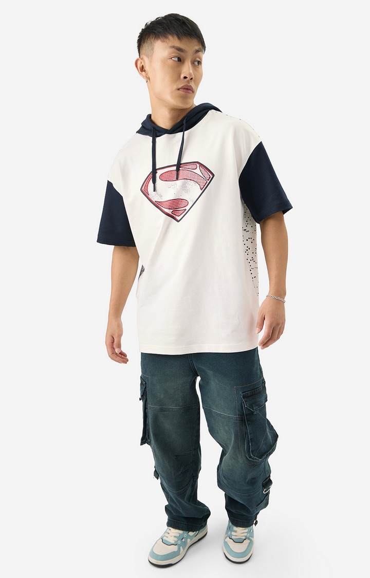 Men's Superman Done Being Super Hooded T-Shirts