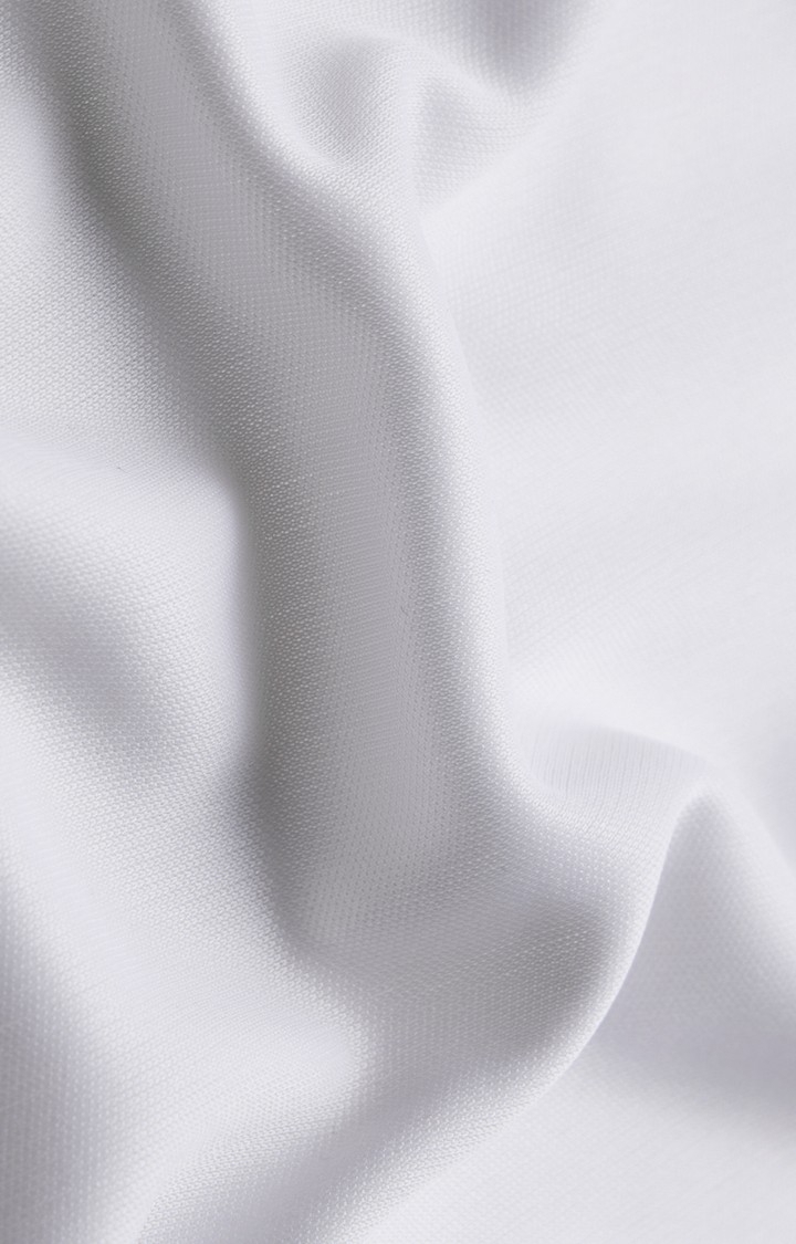 Men's Solid: White Jerseys
