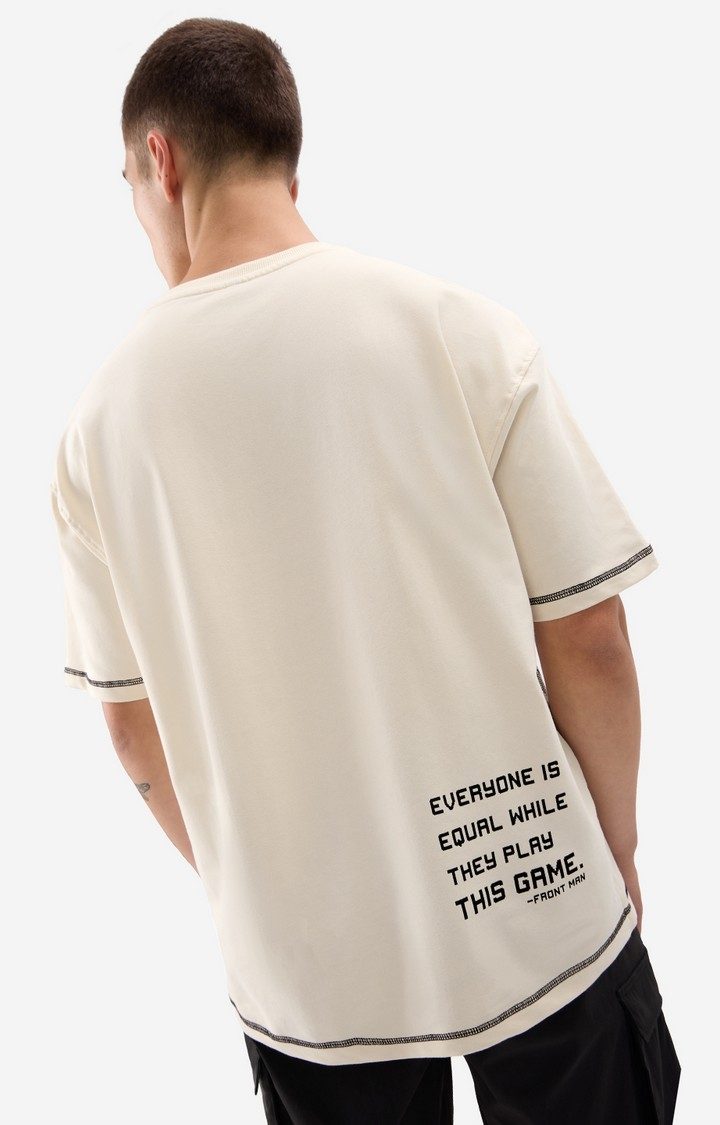 Men's Squid Game Let's Play Oversized T-Shirts