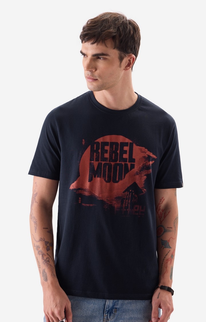 The Souled Store | Men's Rebel Moon: Logo T-Shirt