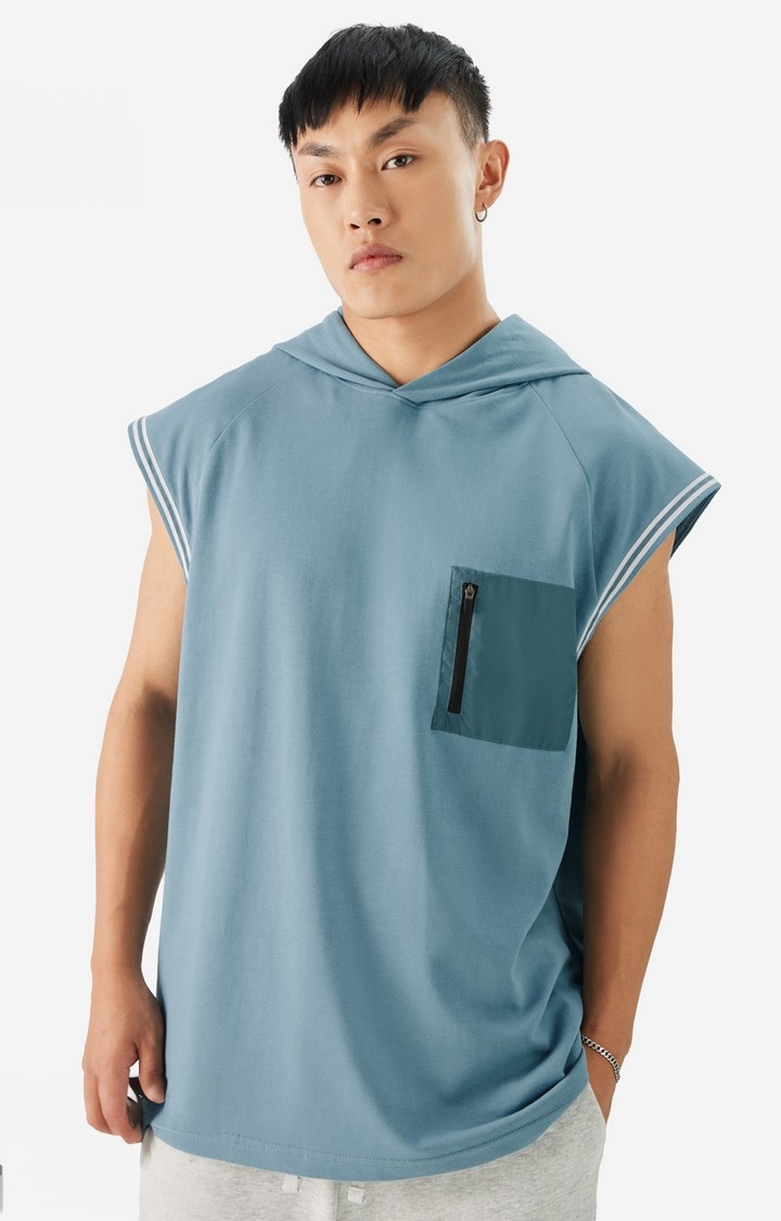 Men's Solids: Arctic Hooded T-Shirt