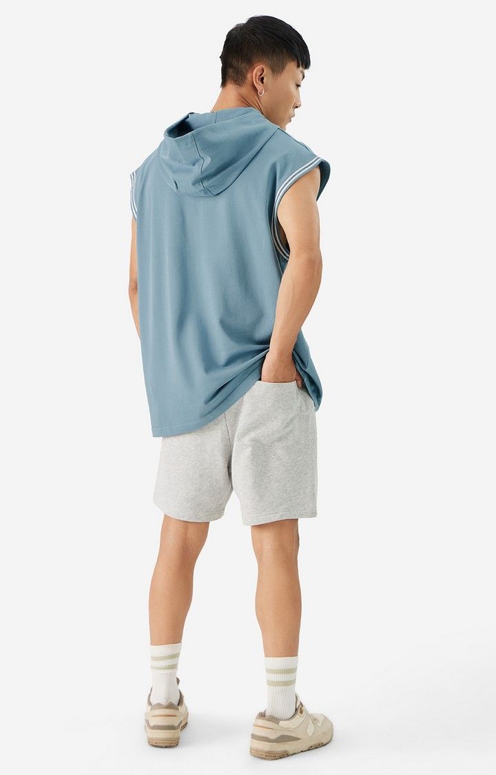 Men's Solids: Arctic Hooded T-Shirt