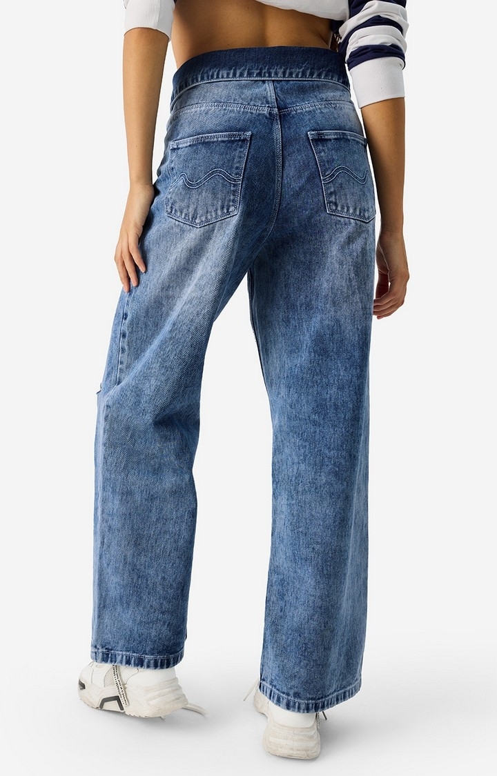 Women's Frosty Blue Jeans