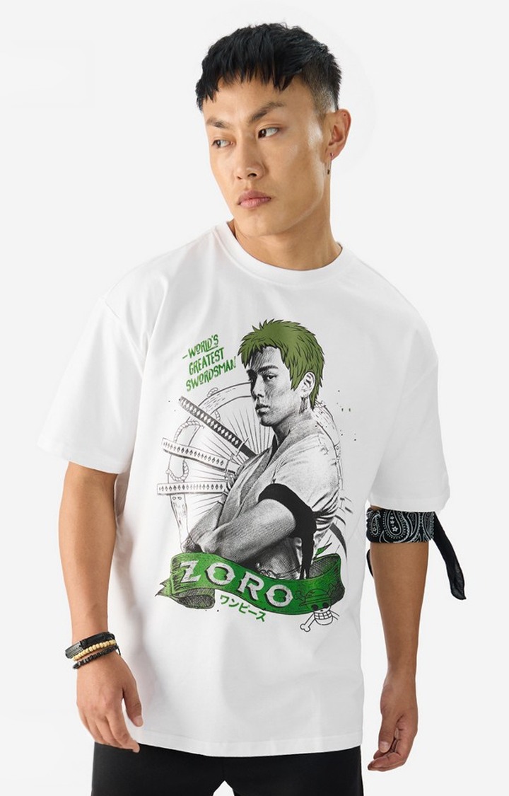 Men's One Piece Roronoa Zoro Oversized T-Shirts
