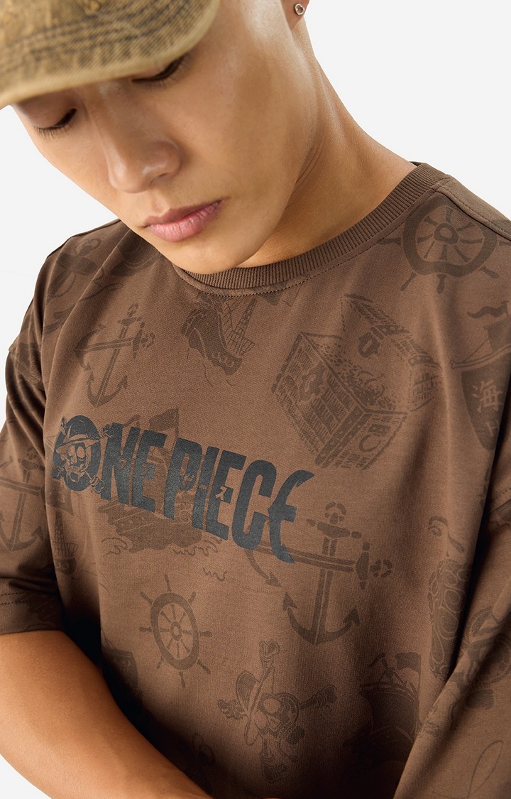 Men's One Piece Pirate Tales Oversized T-Shirts