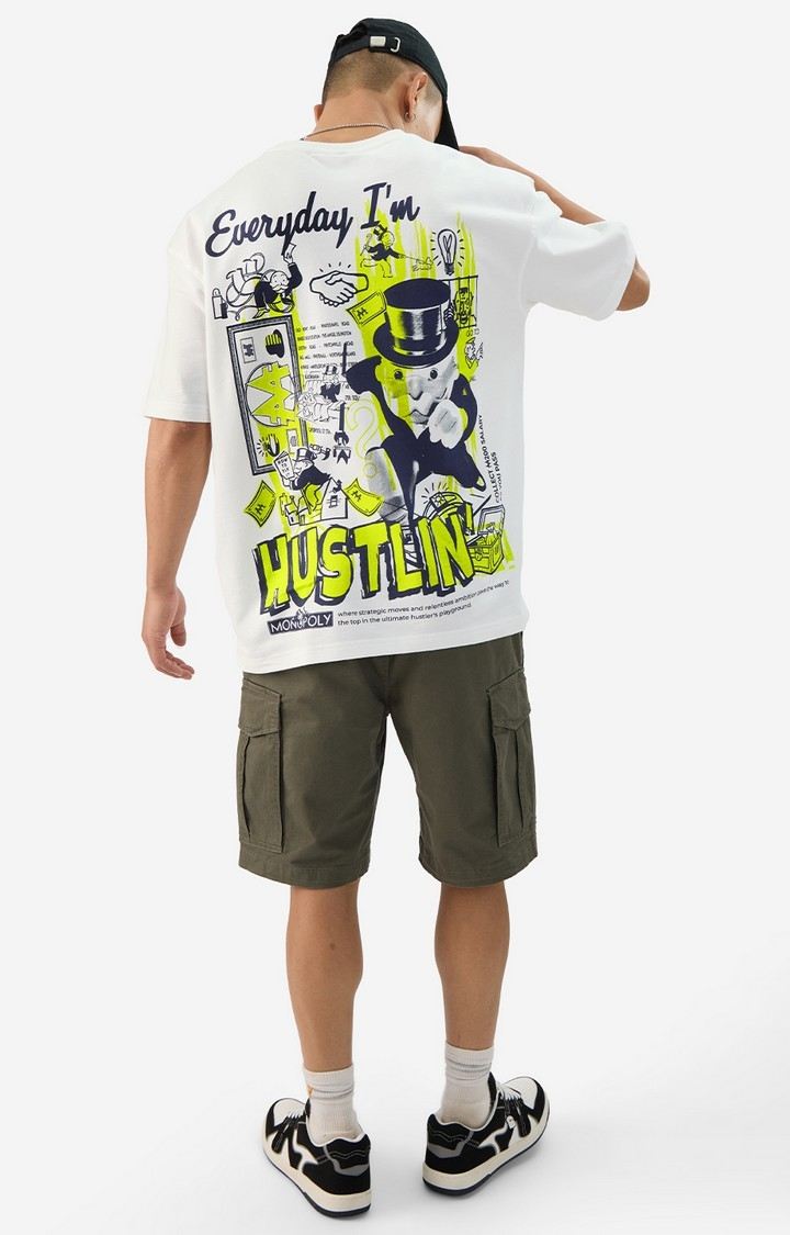 Men's Monopoly Hustlin' Oversized T-Shirts