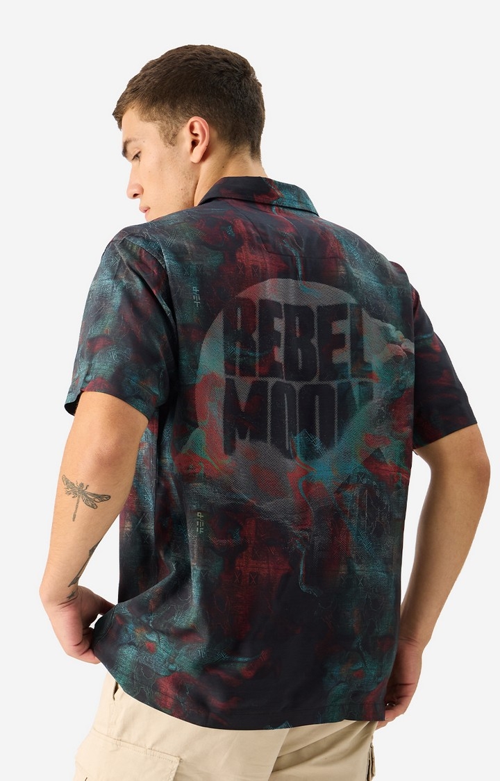 The Souled Store | Men's Rebel Moon Kora Summer Casual Shirt