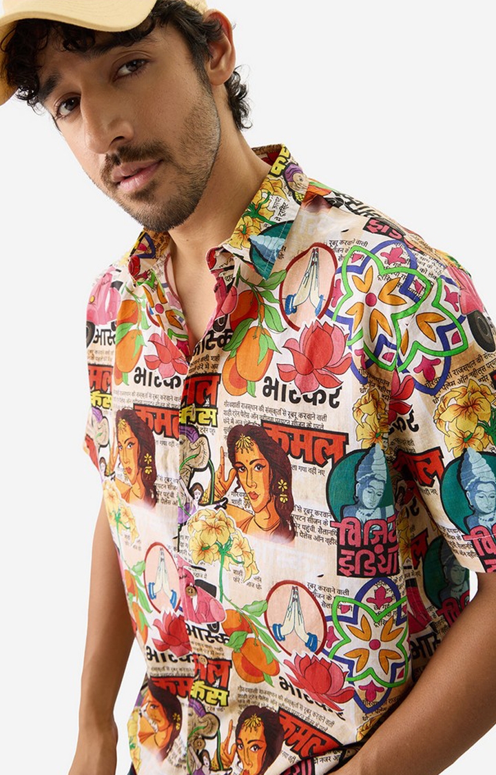 Men's Desi Vibe Half Sleeve Casual Shirt
