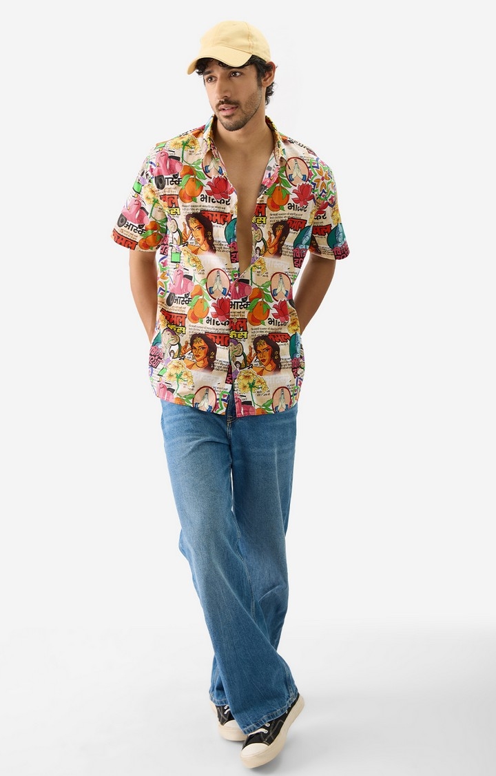 Men's Desi Vibe Half Sleeve Casual Shirt