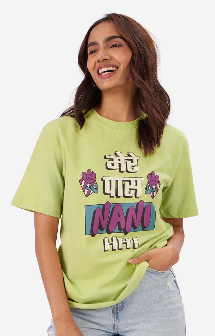 The Souled Store | Women's TSS Originals: Mere Paas Nani Hai Women's T-Shirt