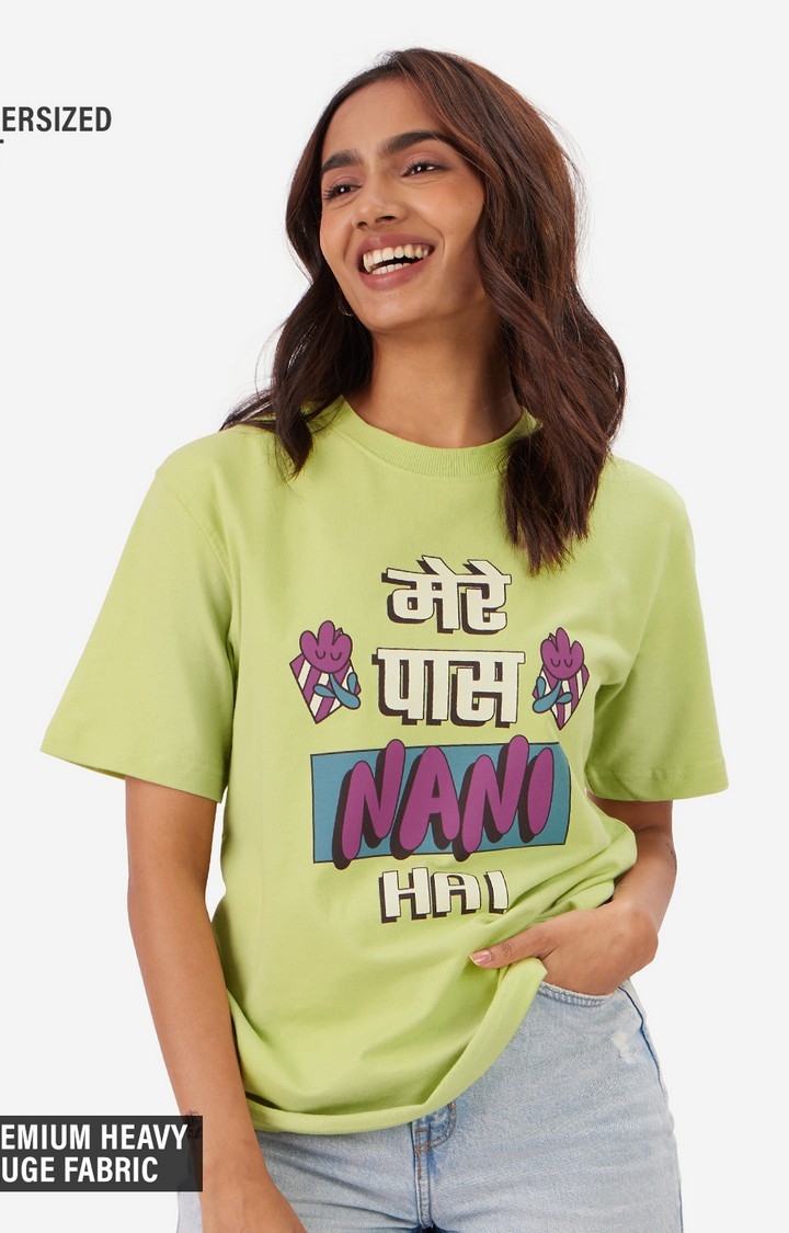 The Souled Store | Women's TSS Originals: Mere Paas Nani Hai Women's T-Shirt