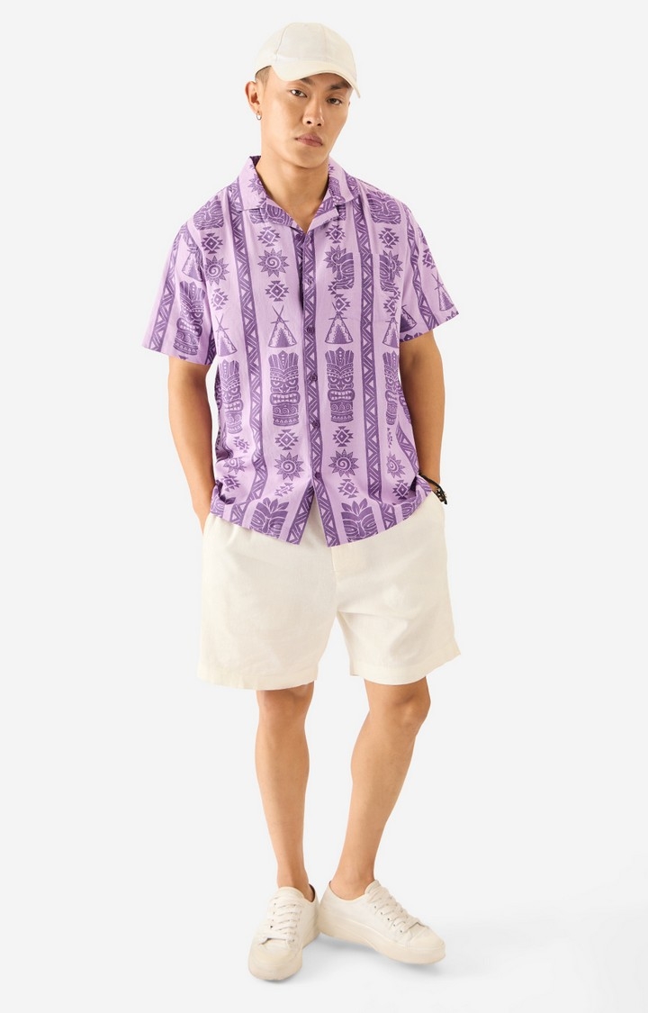 The Souled Store | Men's Rhythm Summer Casual Shirt