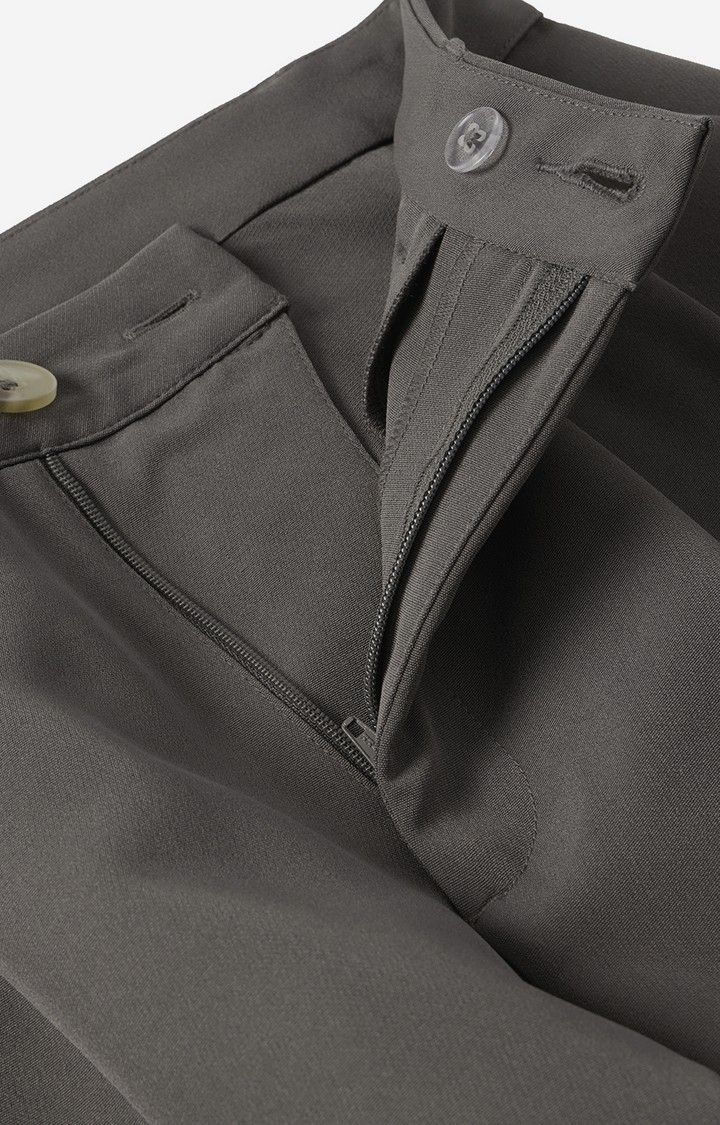 Women's Korean Pants Grey Pants
