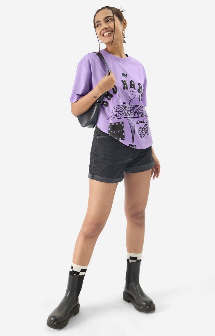 Women's Ed Sheeran: Bad Habits Boyfriend T-Shirt