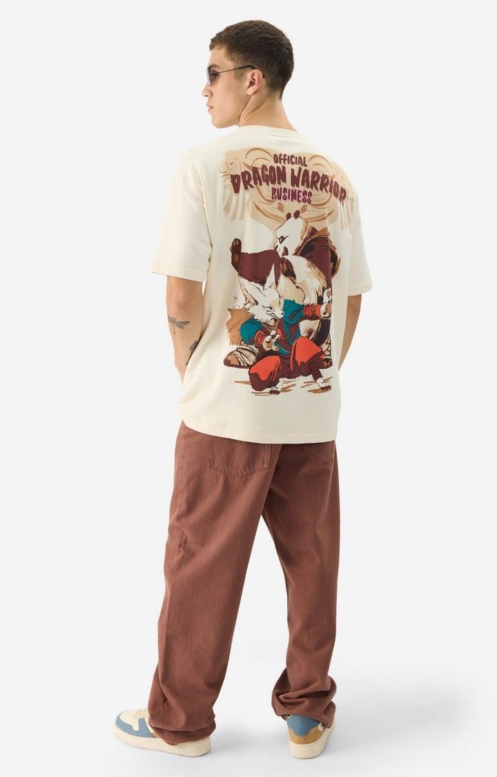 Men's Kung Fu Panda: Warrior Business Oversized T-Shirt