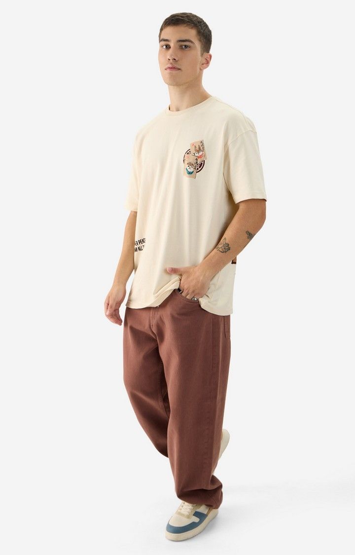 Men's Kung Fu Panda: Warrior Business Oversized T-Shirt