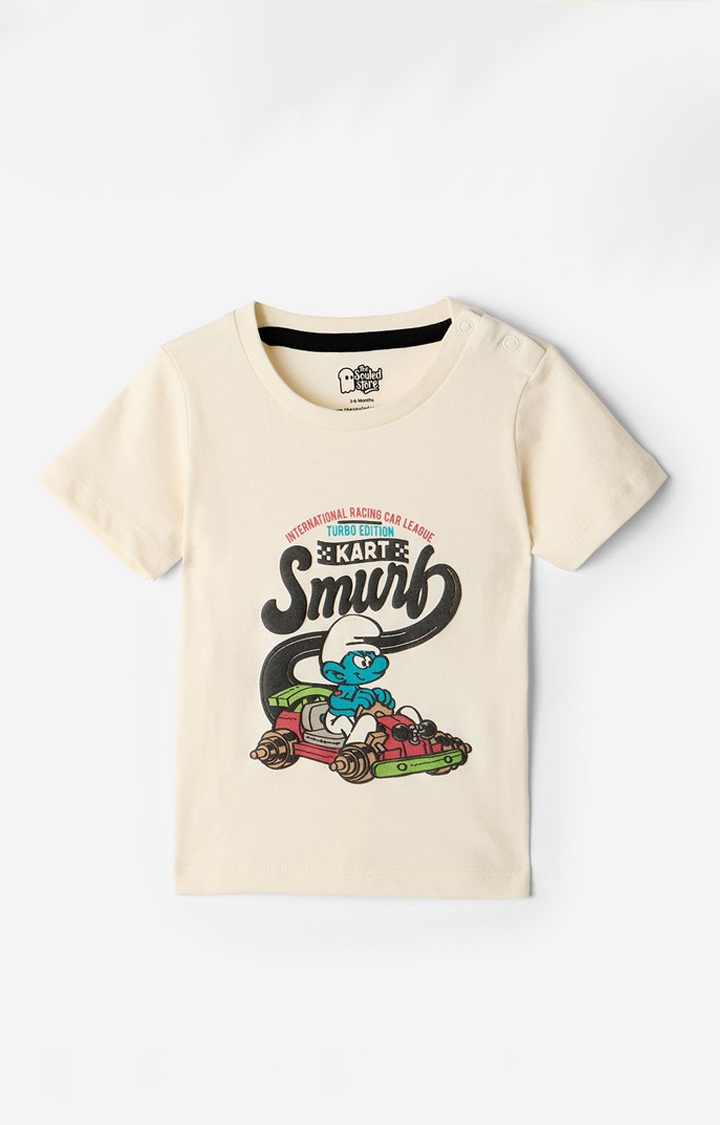 The Souled Store | Boys Kart Rider Infant Printed T-Shirt