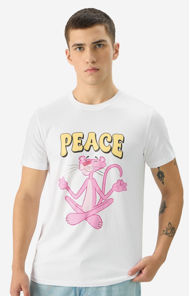 Men's Pink Panther: Peace T-Shirts