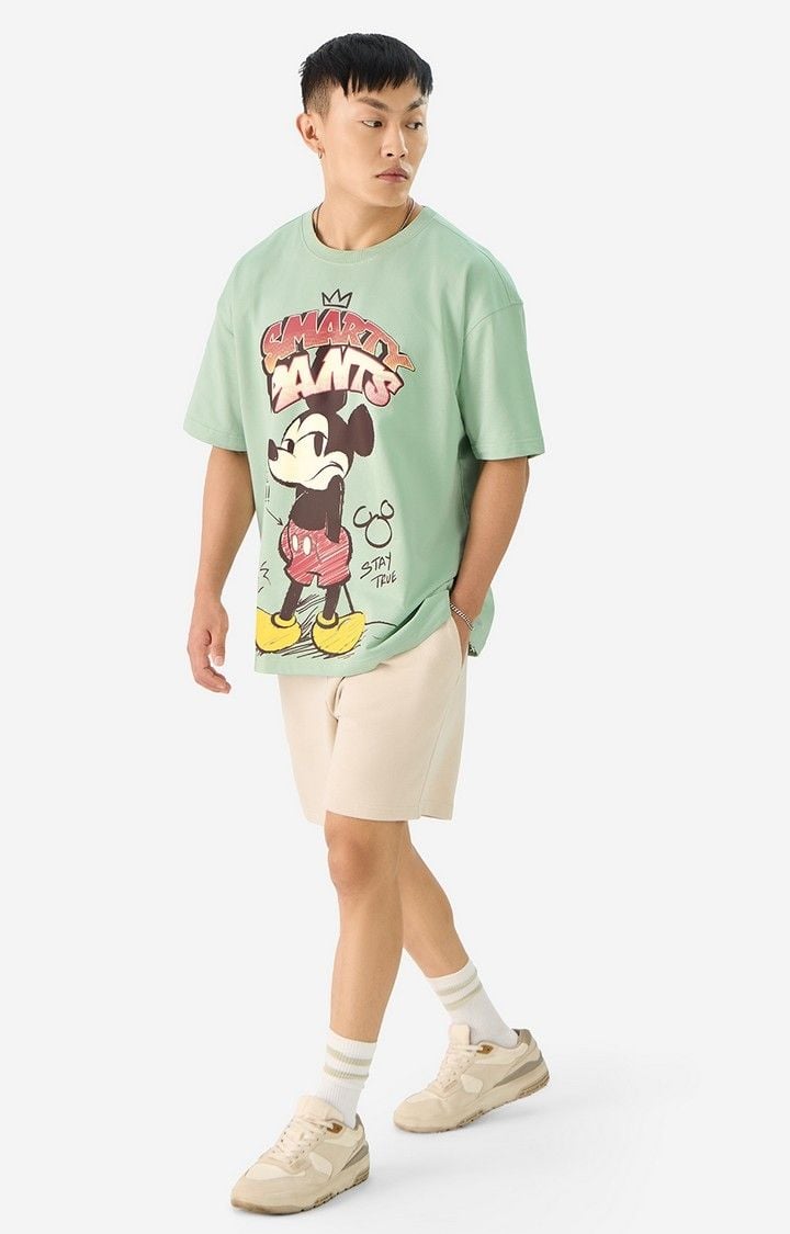 Men's Mickey Mouse: Smarty Pants Oversized T-Shirt