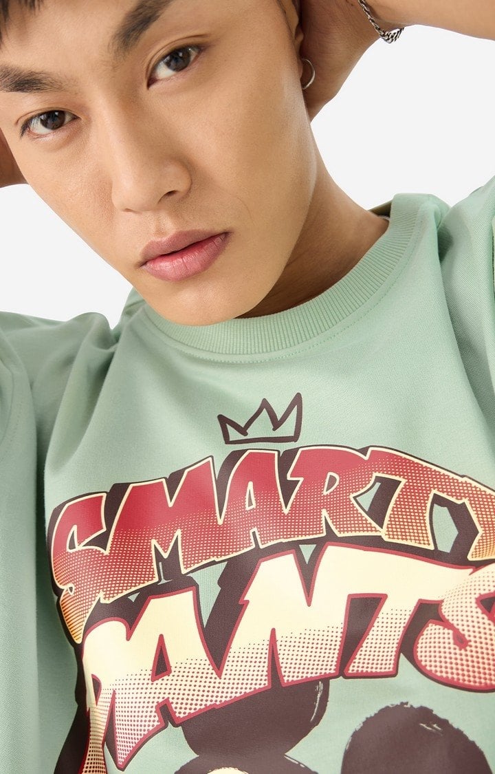 Men's Mickey Mouse: Smarty Pants Oversized T-Shirt