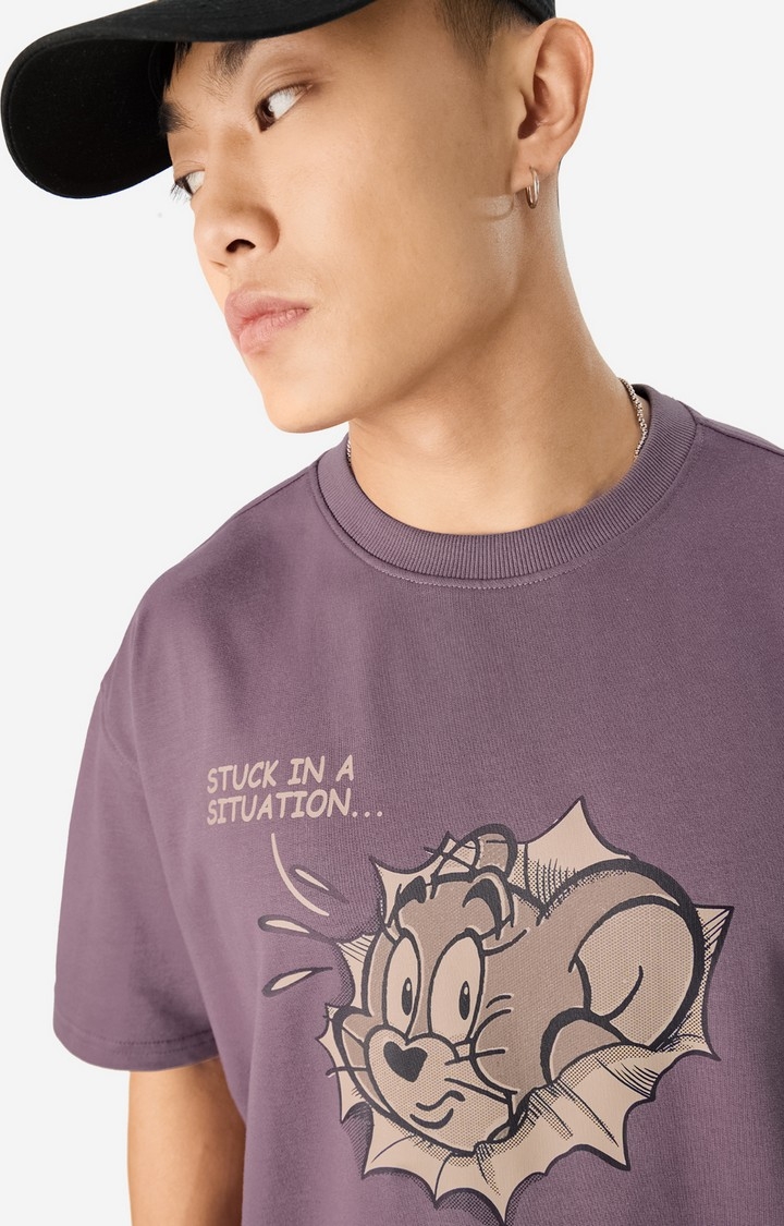 Men's Tom & Jerry: Sticky Situation Oversized T-Shirt