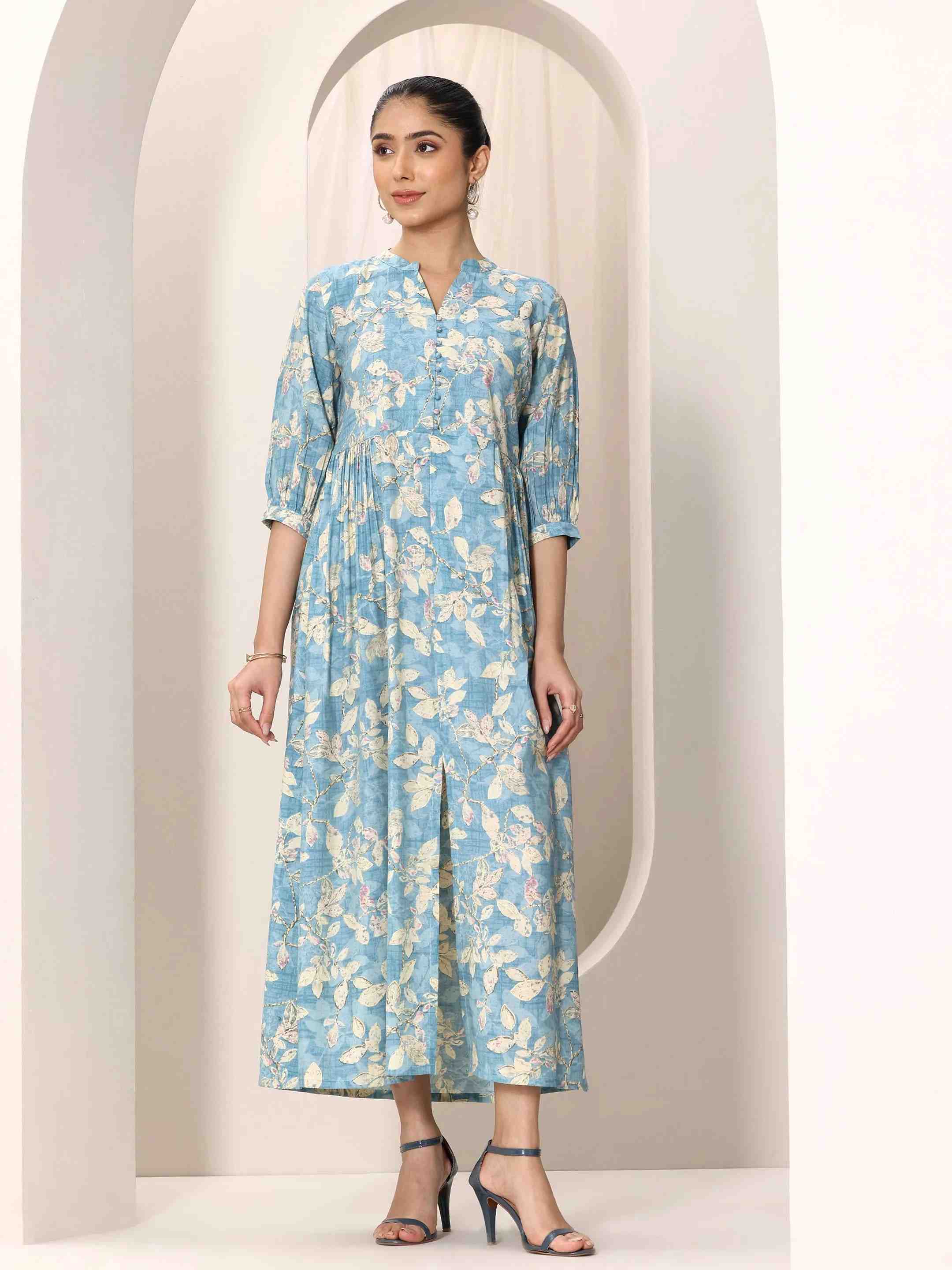LIBAS LADIES WESTERN MIDI 29461O BLUE