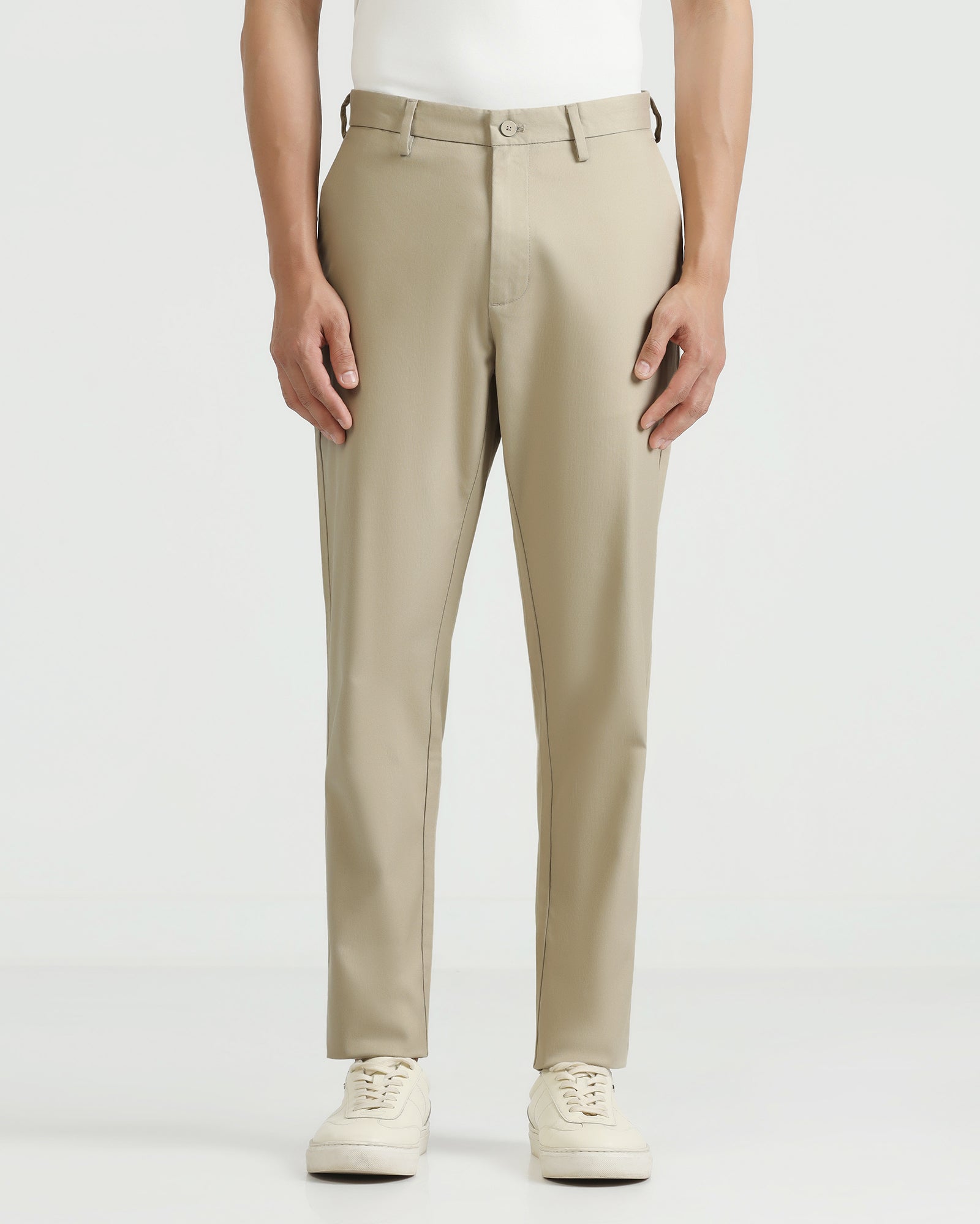 Blackberry Mens Casual Trouser Ek-Do-Blake Beige