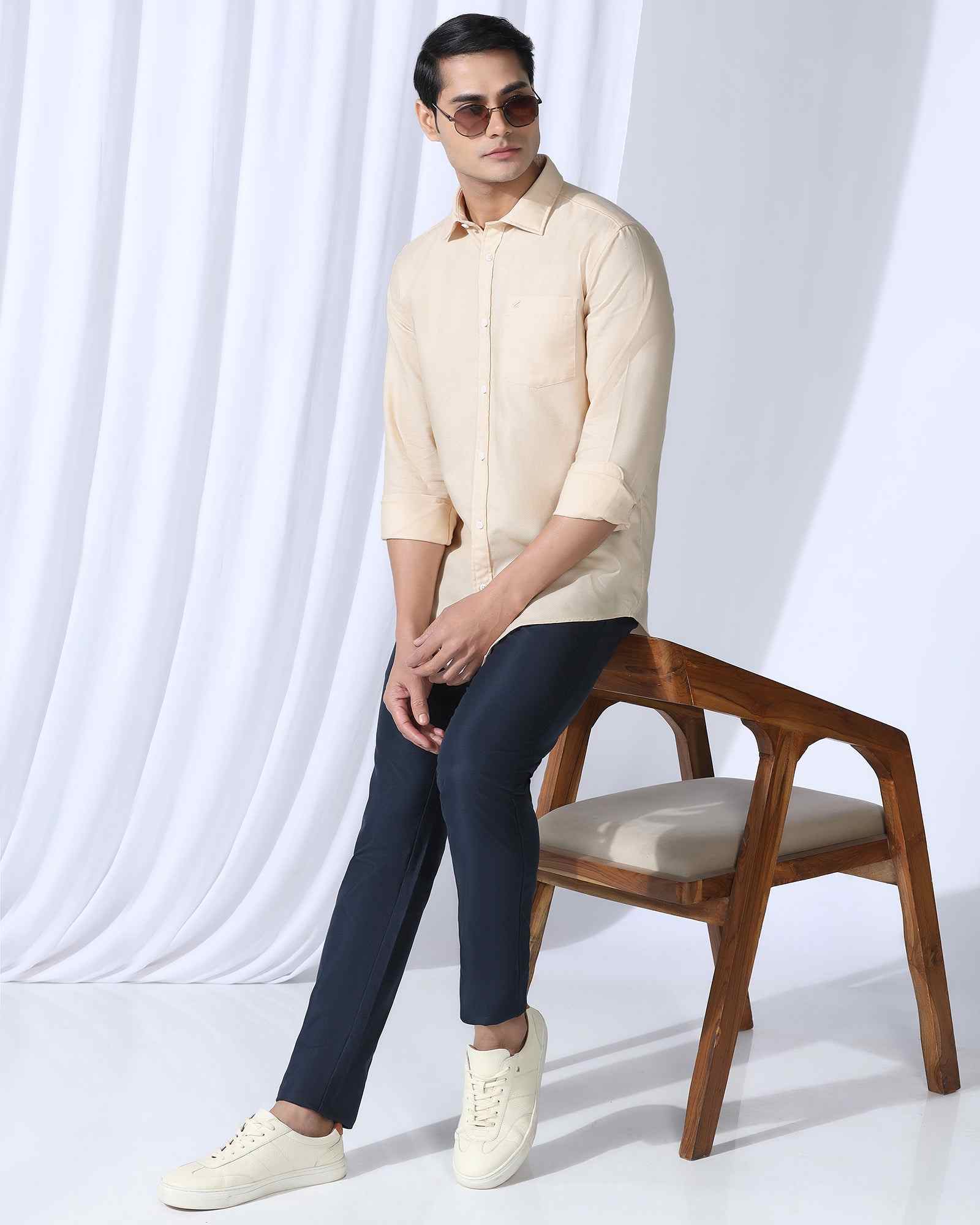 Blackberry Mens Casual Trouser Ek-Do-Blake Navy