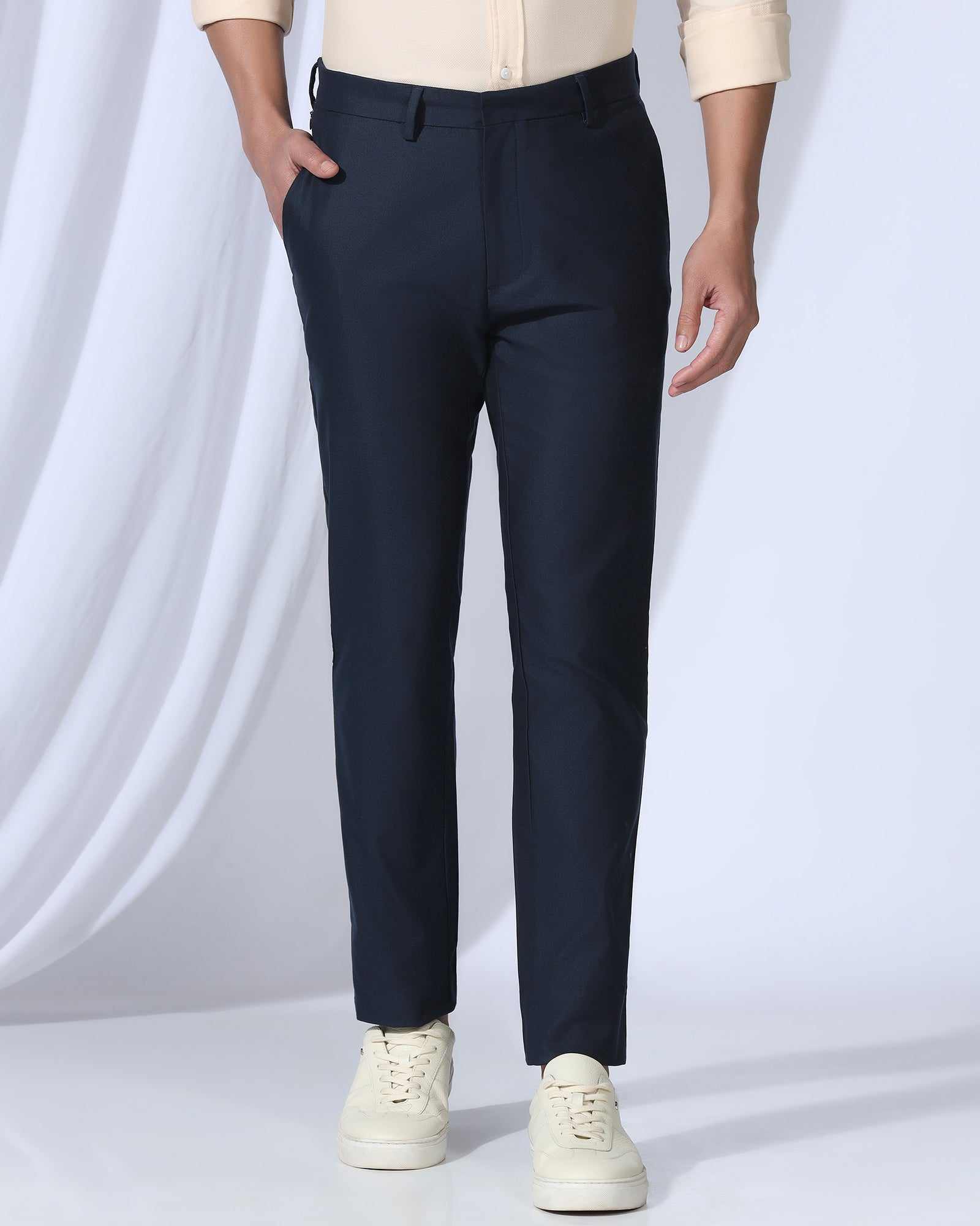 Blackberry Mens Casual Trouser Ek-Do-Blake Navy