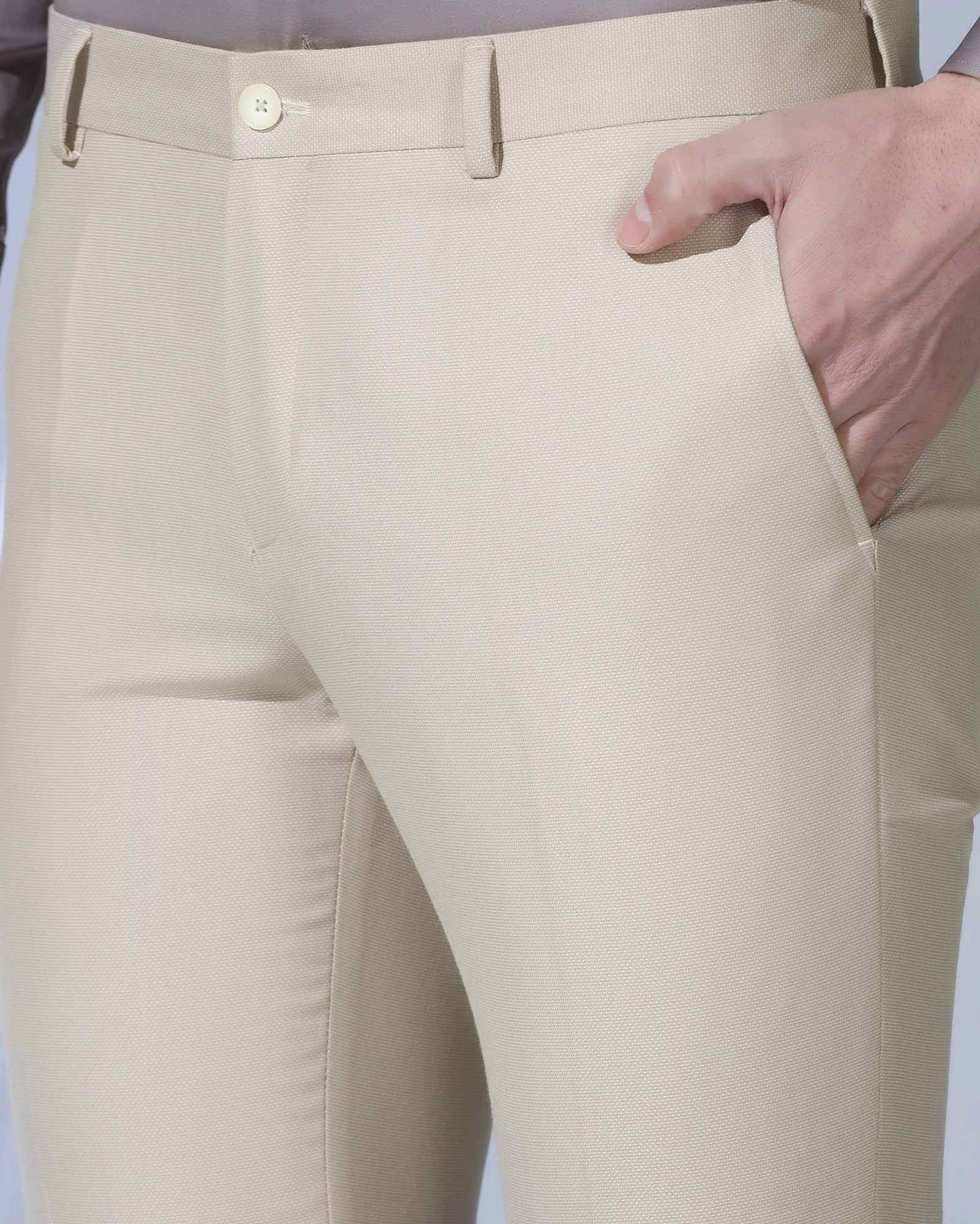 Blackberry Mens Formal Trouser Bp-Do-Otto-B91 Beige