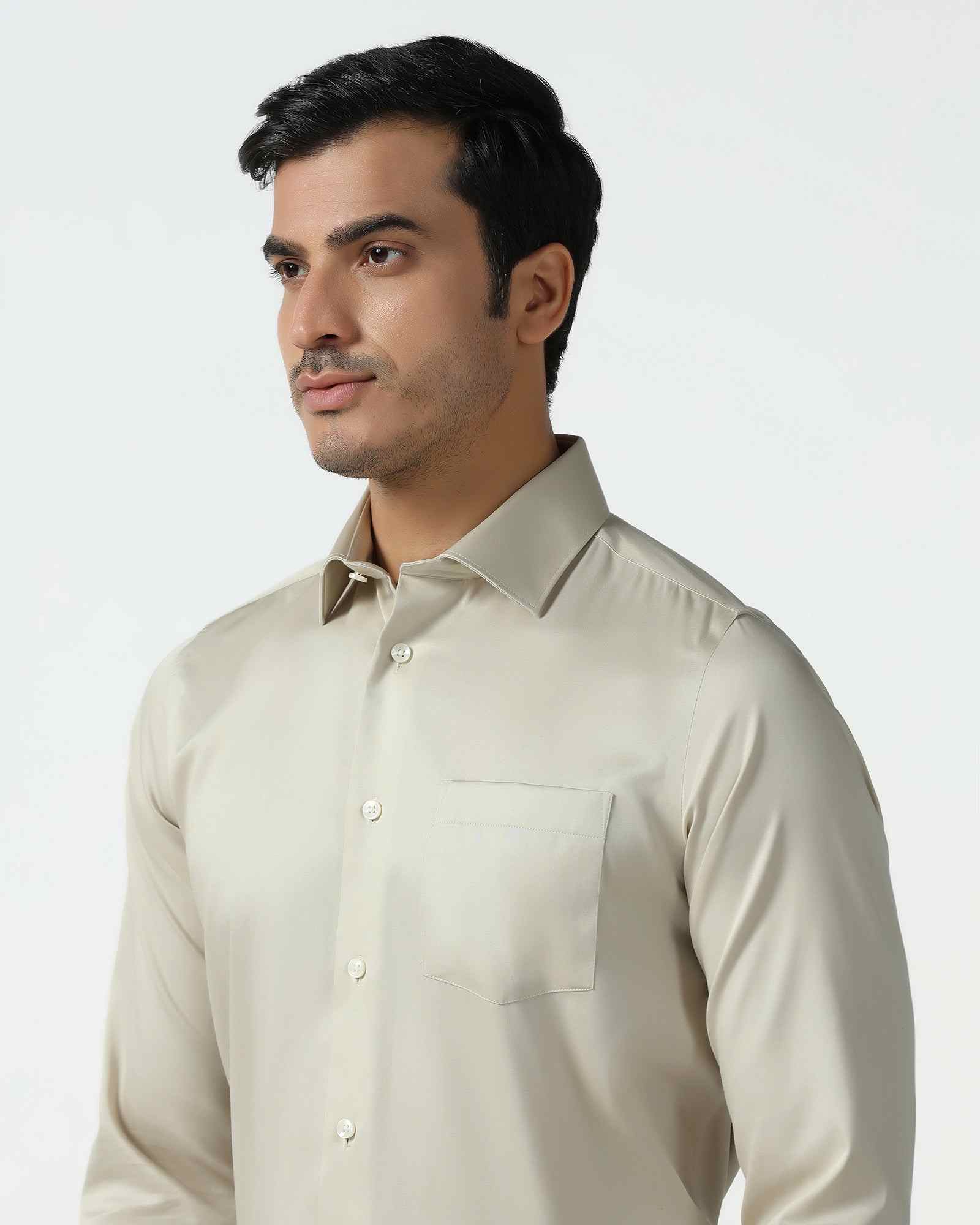 BLACKBERRY MENS FORMAL SHIRT F/S BP-BS-DO-REVOLVE GREY