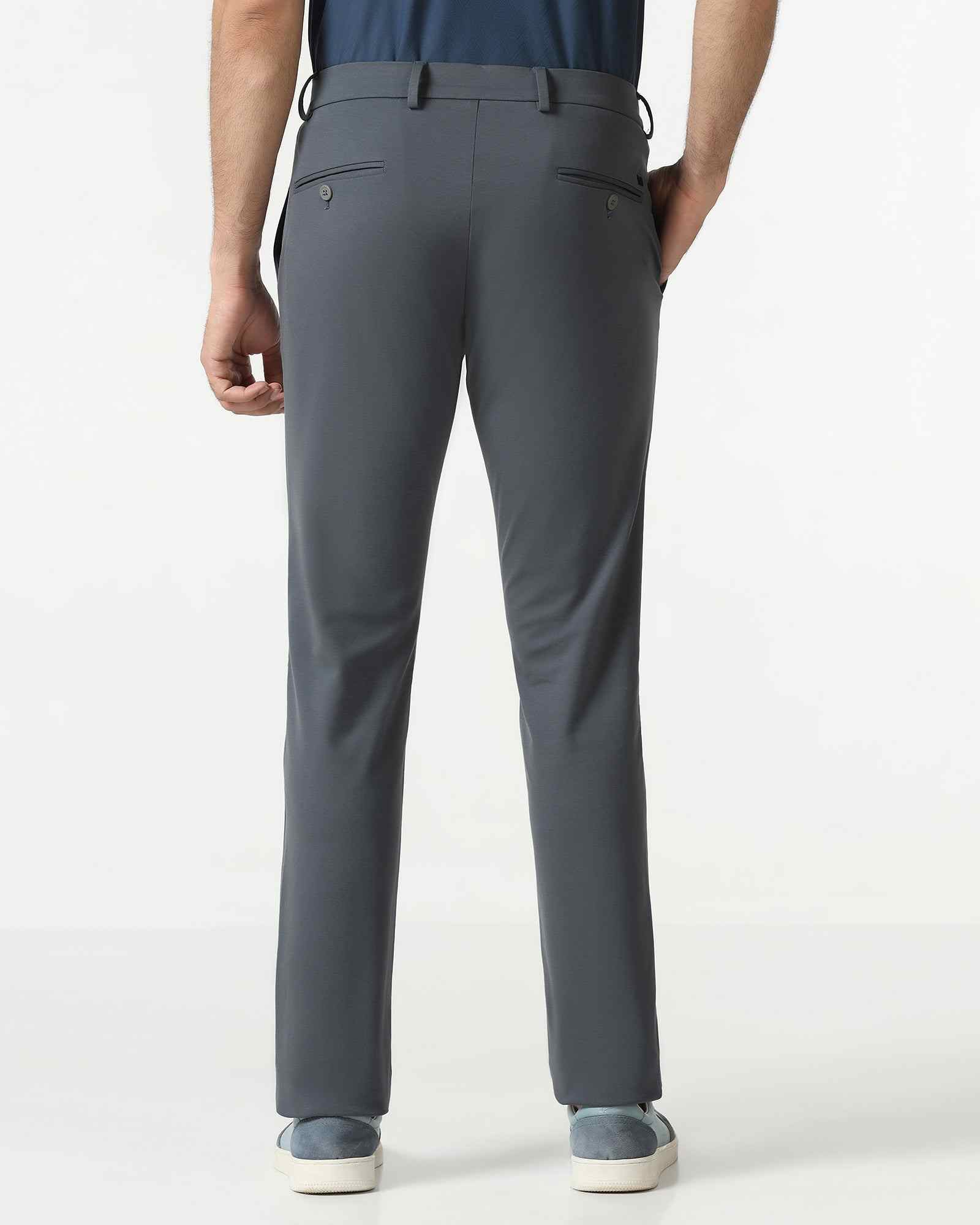 BLACKBERRY MENS CASUAL TROUSER EK-TP-SO-ZIEA ASH GREY